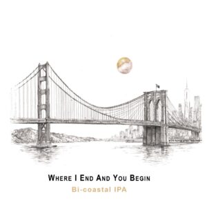 Where I end and you begin. (Bi-coastal IPA) 0,44l Dose